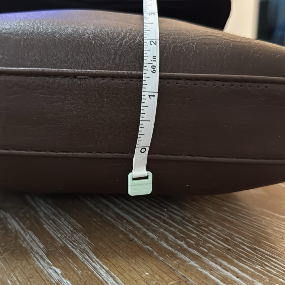 Stone And  Leather Brown Leather Crossbody Bag - Picture 16 of 16
